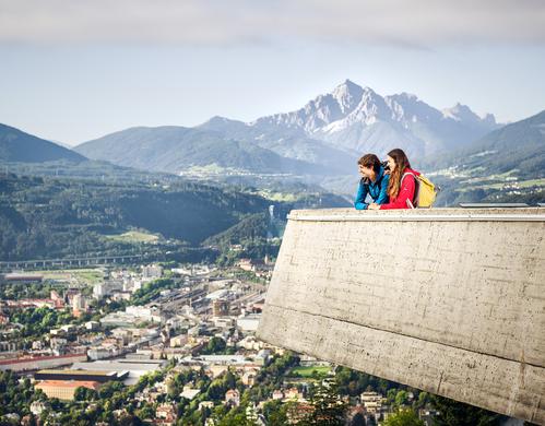 Aussicht Innsbruck Stadt | © TVB Innsbruck / Andre Schönherr